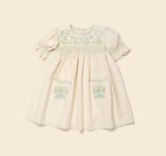 Apolina dora dress milk ワンピース 5-7Y - メルカリ