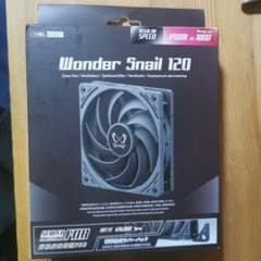 wonder Snail 120 rpm 2400 ケースファン pwmのサムネイル