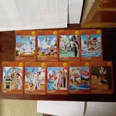 ワンピース ビジュアルアドベンチャーALBUM1 9枚 カードダス - メルカリ