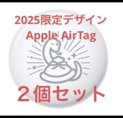 Apple AirTag エアタグ 2個セット 限定巳 2025のサムネイル