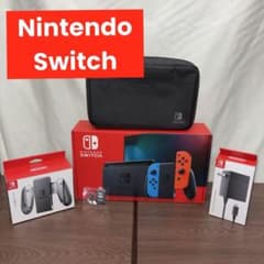 Nintendo Switch 本体セット、Joy-Con、携帯ポーチ m42017078435_1.jpg?1776076665