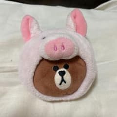 ブラウン×ブタ　コインケース(?)のサムネイル