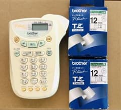 brother P-touch 170 ラベルライター テープ2個+α付きのサムネイル