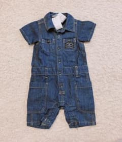 デニム ロンパース つなぎのサムネイル