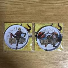 ワンピース 映画 ナンジャ限定 缶バッジ コースター サンジ ヴィンスモーク ONE PIECE ワンピース オリジナル缶コースター サンジ フランキー将軍