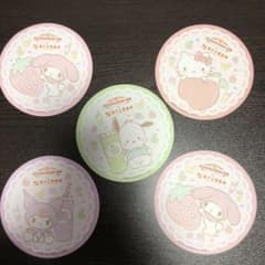 サンリオキャラクター大賞 × 果汁工房 コースター5枚セットのサムネイル