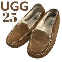 UGG モカシン ブラウン 25cm アンフレー キャメル - メルカリ