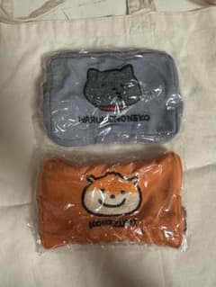 こねずみ、わるめのねこガチャガチャポーチ2つセットのサムネイル