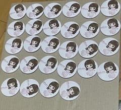 坂倉花 缶バッジ FC限定まとめ28枚 - メルカリ