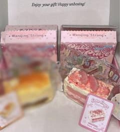 【大人気】文清 スクイーズ デコケーキ ピーチのサムネイル