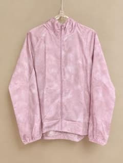 UNIQLO ポケッタブルUVカットパーカ タイダイ ピンク Lのサムネイル