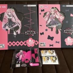 タイトーくじ　桜ミク　A賞B賞G賞のサムネイル
