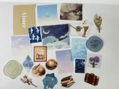 【22枚セット＋おまけ】コラージュ シール まとめのサムネイル