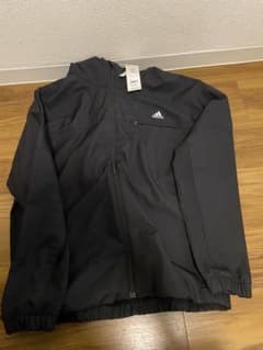 アディダス エッセンシャル 3レイヤーボンデッドフリース パーカー 未 