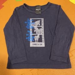 【美品】長袖Tシャツ　90cm コムサイズム　子供服　キッズ　ロンTのサムネイル