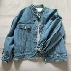 Ameri VINTAGE OVER PUFF DENIM JACKET - メルカリ