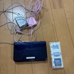 ⭐︎たんさん専用Nintendo 3DS LL メタリックブルー充電器付きのサムネイル