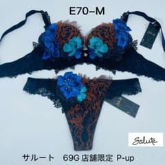 wacoal サルート　69G 店舗限定 新品　P-upブラソングE70M wacoal サルート 69G 店舗限定 新品 P-upブラソングE70M - メルカリ