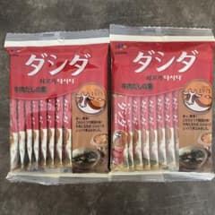 CJ FOODS ダシダ 牛肉だしの素 スティック 12本入×2袋のサムネイル
