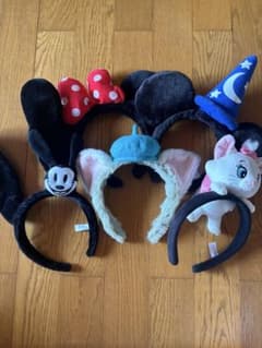 ディズニー カチューシャ 5点セットのサムネイル