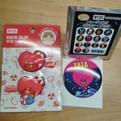 テテの前髪クリップと缶バッジのサムネイル