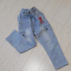 ミッキー.TDL.サルエルパンツ.古着キッズのサムネイル