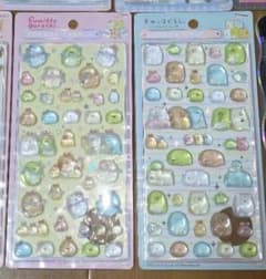 Sumikko Gurashi Bonbon Drop Stickers (Blue & Pink) - Authentic Product - Set of 2