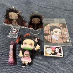 鬼滅の刃 竈門禰豆子 グッズセット アクリルキーホルダー フィギュア