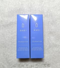 【２本／新品（未開封）】QUEI／クエイ　カラーチェンジファンデーション 17gのサムネイル