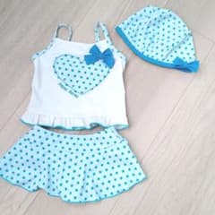 セパレート水着　帽子　♡　3点セットのサムネイル