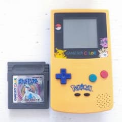 ゲームボーイカラー ポケモン Nintendo 任天堂 本体 銀 シルバーのサムネイル