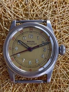Rolex Centregraph ボーイズサイズ　フェイスのみ　アンティークのサムネイル