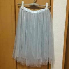 アイスブルー♡チュールスカートのサムネイル