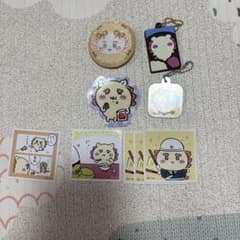 シーサー　キーホルダー　シール　缶バッジのサムネイル