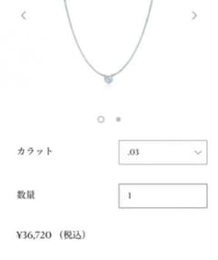 ティファニー♡︎ダイヤモンド  ネックレスのサムネイル