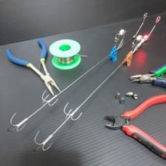ヤエン×２本（TGシンカー版）と電ケミ×１個のサムネイル