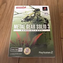 PS2 METAL GEAR SOLID 3 SUBSISTENCEのサムネイル