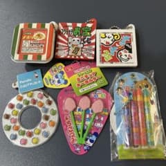 ミニチュア菓子 マスコット 6点セットのサムネイル