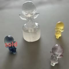 セレナイト 天使ちゃん エンジェル 原石 4体セット - メルカリ