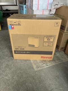 1シーズン使用】Rinnai ガスファンヒーター SRC-365E ホワイト - メルカリ