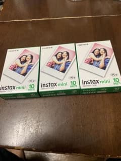 FUJIFILM instax mini インスタントフィルム 3箱セットのサムネイル