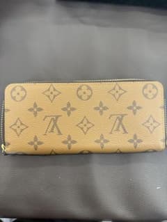 ✨ICチップ✨ ルイヴィトン モノグラムリバース ポルトフォイユ クレマンス ほぼ新品❗️ICチップ ルイヴィトンモノグラムリバースポルトフォイユ