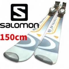 SALOMON☆】150cm スキー板セット♪ 送料無料！ - メルカリ