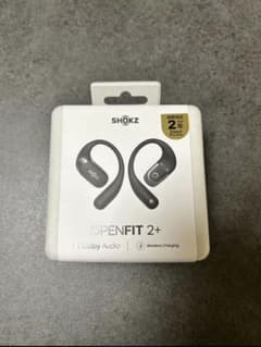新品未使用　OPENFIT2＋　ブラック 新品未使用】SHOKZ openfit2+ ブラック - メルカリ