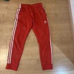 adidas トレフォイル ジョガーパンツ レッドのサムネイル