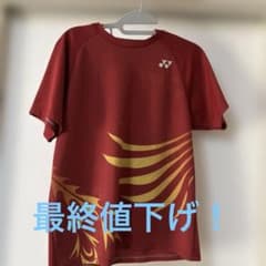 YONEX 日本代表 バドミントンシャツ S 赤