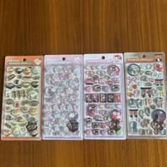 正規品 ボンボンドロップ和柄シール 4種セット