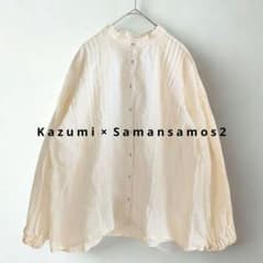 Kazumiコラボ【Samansa mos2】レースブラウス フリル SM2 - メルカリ
