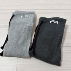 マタニティ　リブレギンス　2着セット　グレー　チャコールグレー　Lのサムネイル
