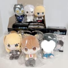 DEATH NOTE おすわりくらぶ ぬいぐるみマスコット 5個セット - メルカリ